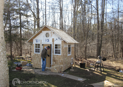 My husband built the "Little Deuce Coop." My husband built the "Little Deuce Coop."