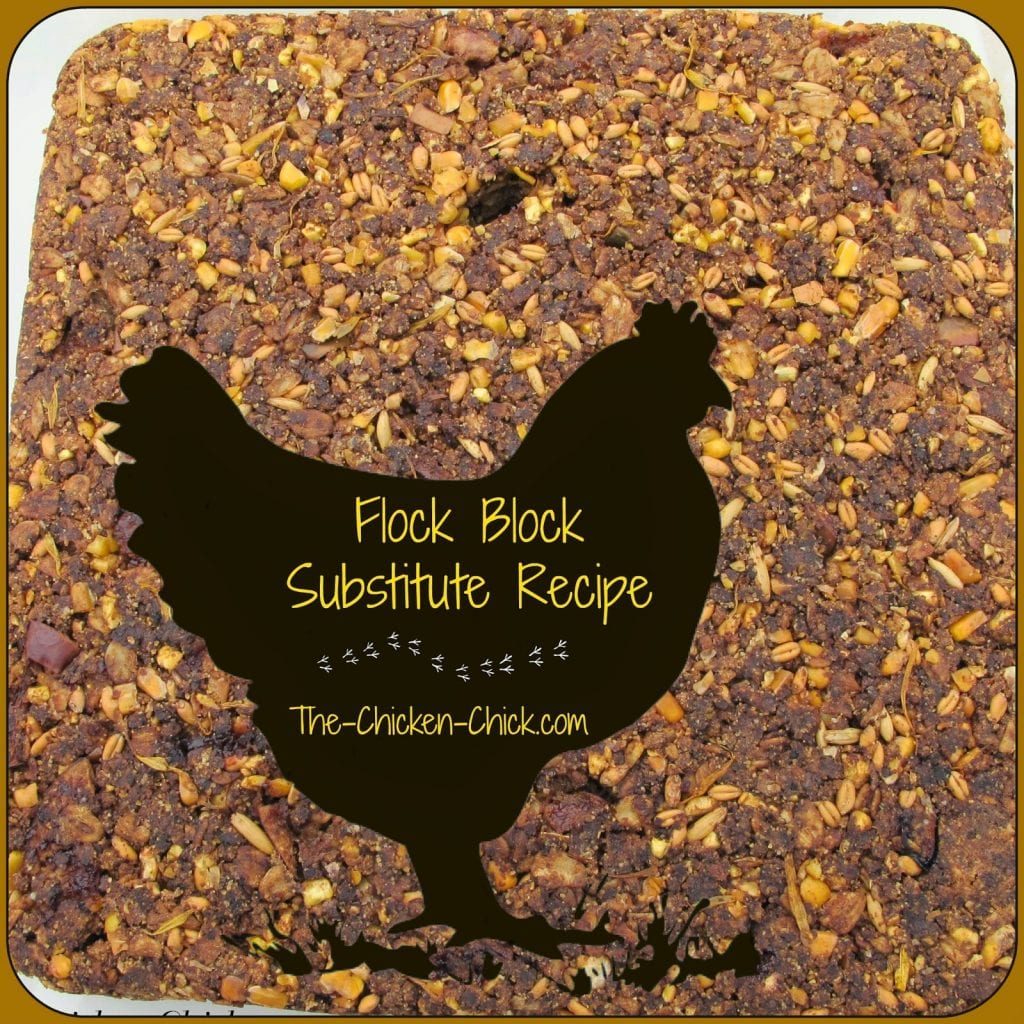 Homemade Flock Block Substitute Homemade Flock Block Substitute