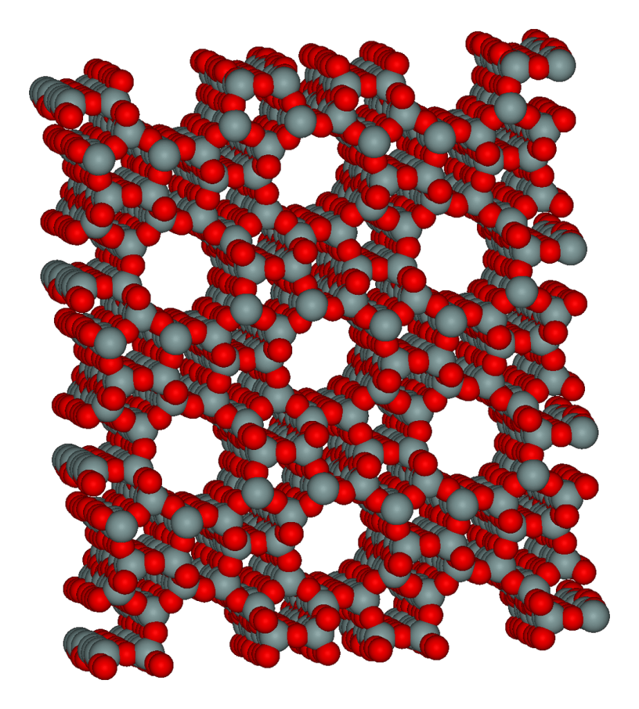 Zeolite Crystal Structure photo credit Zeolite Crystal Structure photo credit