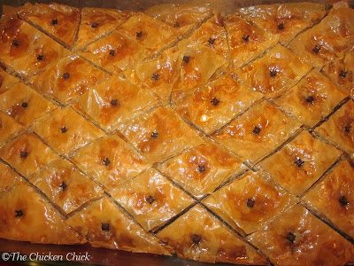 Baklava is a traditional Greek dessert made with phyllo dough, walnuts and a special syrup. It is best made well in advance of serving so the ingredients have time to soak into the phyllo dough. Mmmm. Baklava is a traditional Greek dessert made with phyllo dough, walnuts and a special syrup. It is best made well in advance of serving so the ingredients have time to soak into the phyllo dough. Mmmm.