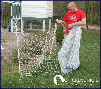 Premier 1 Electric Poultry Netting installation Premier 1 Electric Poultry Netting installation