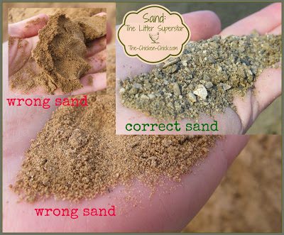 En Coop Litter Sand The Superstar Washed Construction Grade Sand Is A Better Litter Choice For The Coop And Run Than